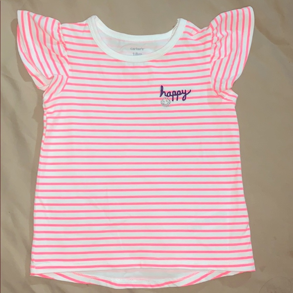 NWOT Carter’s Toddler Girl’s Striped Blouse